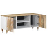 Mueble de TV madera maciza de mango 105x33.5x46 cm 3