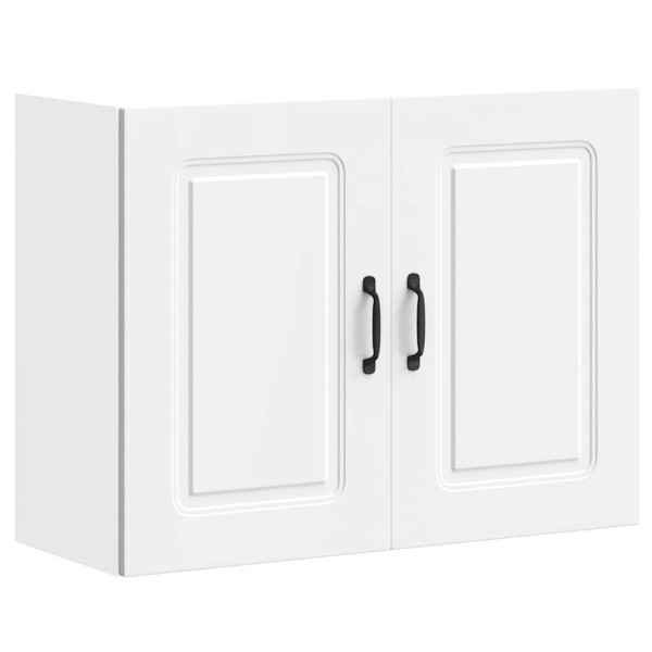 Armario de pared para cocina Kalmar madera de ingeniería blanca M 2