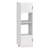 Mueble cocina Kalmar blanco de alto brillo 7 pzas 5