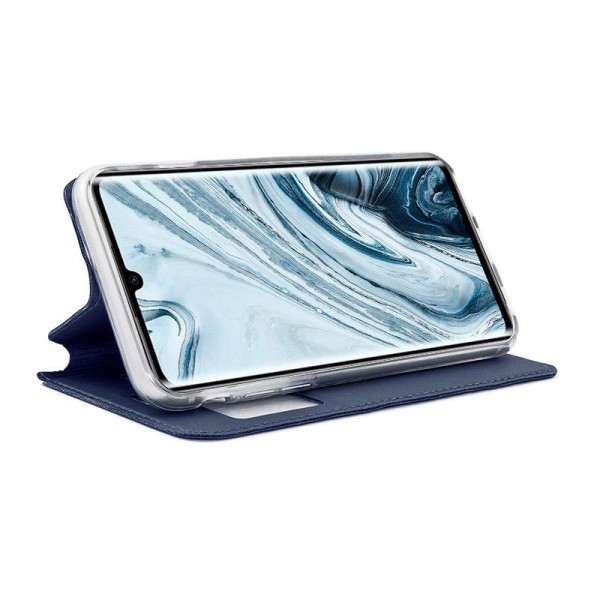 Funda COOL Flip Cover para Xiaomi Mi Note 10 / Mi Note 10 Pro Liso Azul M 2