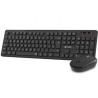 Teclado y Ratón inalámbrico Subblim Combo Business Slim CSSW10 negro 1