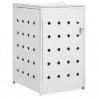 Cobertizo contenedor de basura individual acero inoxidable 240L 2