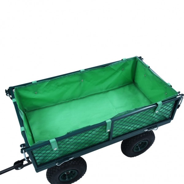 Revestimiento para carrito de jardín tela verde M 3