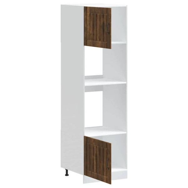 Armarios para horno 2uds Kalmar roble ahumado madera ingeniería M 5