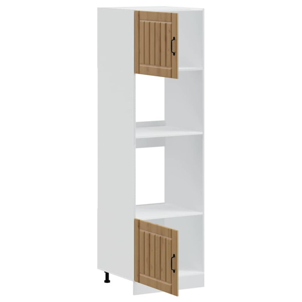 Armarios para horno 2uds Kalmar roble artisan madera ingeniería M 5