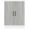 Panel para lavavajillas Lucca madera contrachapada sonoma gris 4