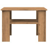 Mesa de centro madera de ingeniería roble artisan 60x60x42 cm 4