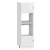 Mueble cocina Kalmar blanco de alto brillo 7 pzas 5