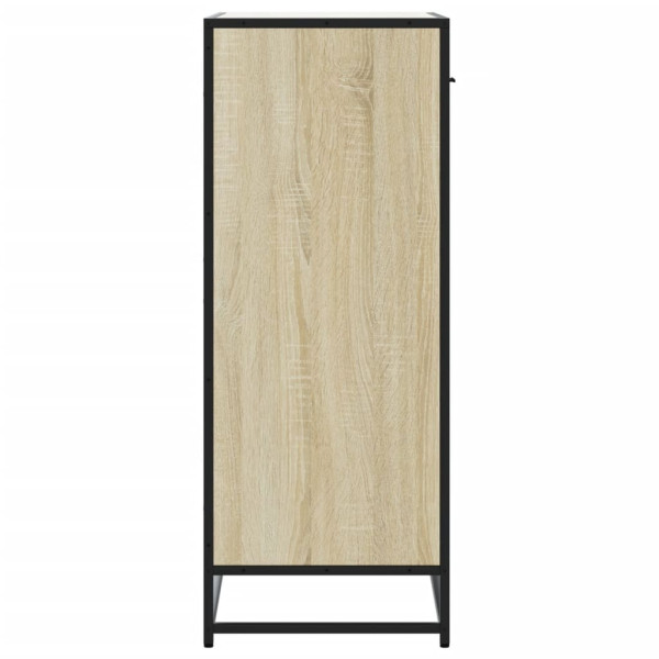 Sapateira 75x38x97.5 cm deriv. de madeira/metal carvalho sonoma M 5