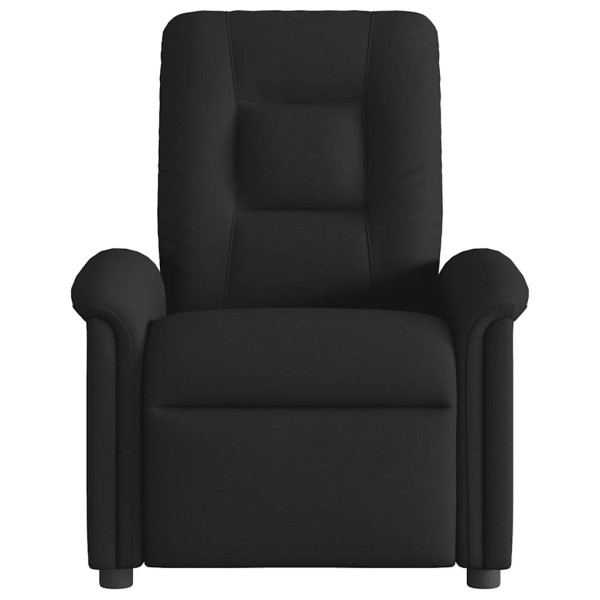Sillón reclinable eléctrico de tela negro M 5
