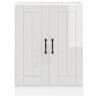 Mueble bajo para fregadero Lucca blanco brillante 4