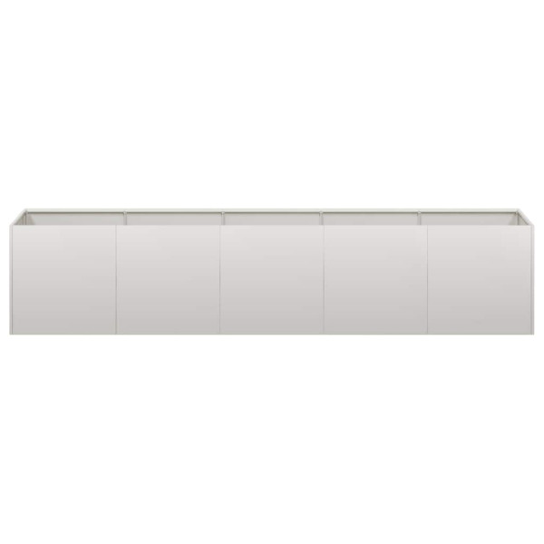 Jardinera 200x40x40 cm acero inoxidable M 4