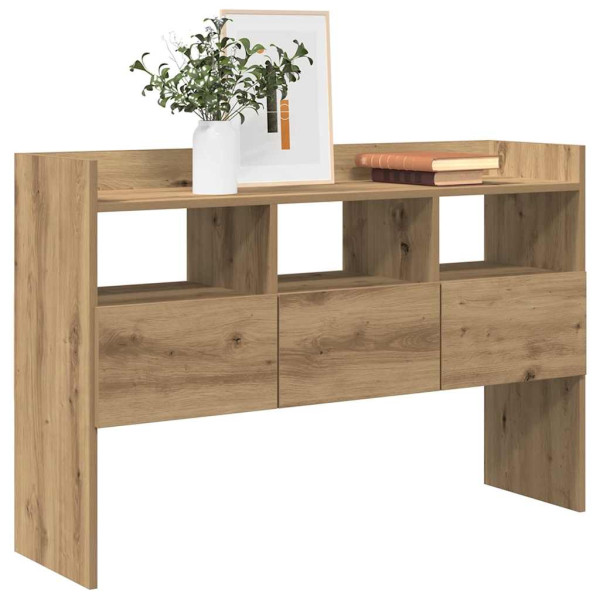 Aparador madera contrachapada roble artisian 105x30x70 cm D