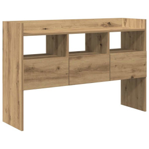 Aparador madera contrachapada roble artisian 105x30x70 cm H