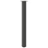 Pés para mesa de bar 4 peças antracite 110-112 cm aço 4