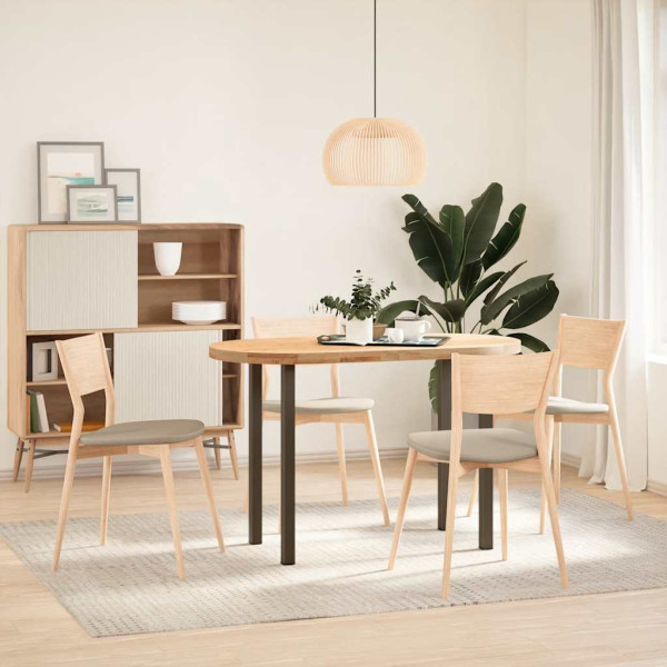 Pés de mesa de console 4 peças aço natural 72-74 cm aço M 3