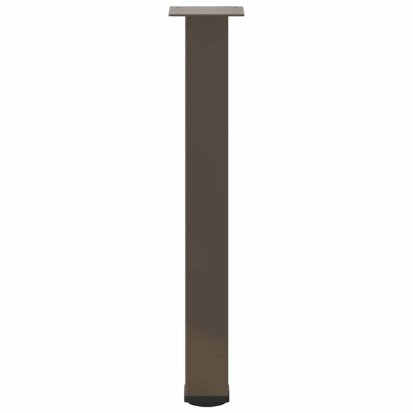 Patas para mesa de centro 4 uds acero acero natural 72-74 cm M 5