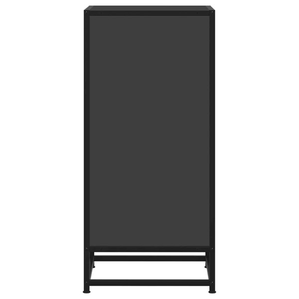 Aparador 35.5x35x76 cm derivados de madeira/metal preto M 5