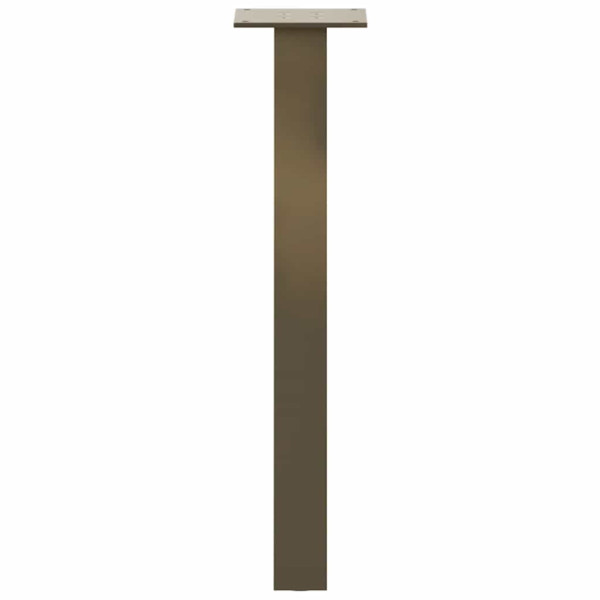 Pés para mesa de centro 4 peças aço natural 30 cm aço M 5