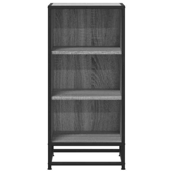 Aparador 35.5x35x76 cm deriv. de madeira/metal cinzento sonoma M 4