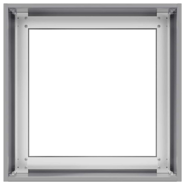 Jardinera 40x40x40 cm de acero galvanizado M 5