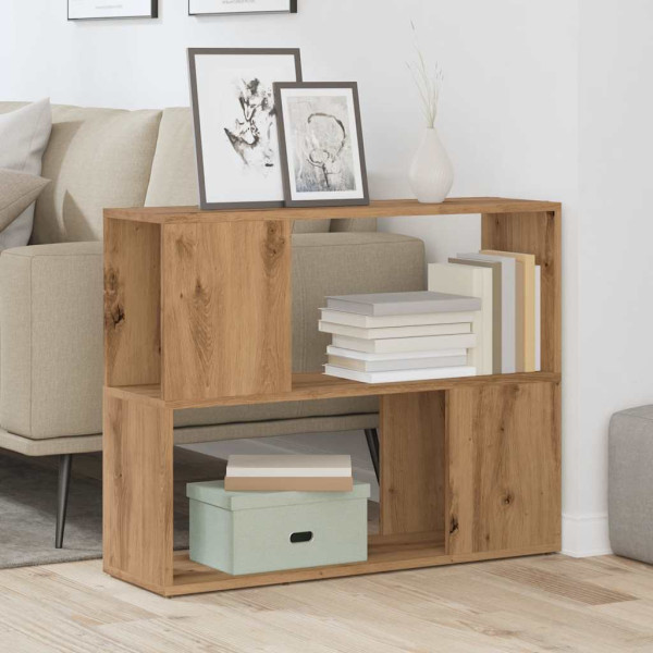 Estantería/divisor de espacios roble artisan 80x24x63 cm M 3