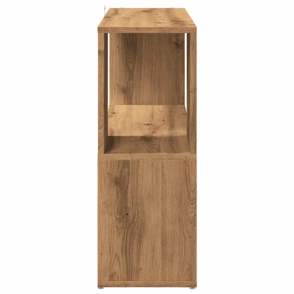 Estante/divisória 80x24x63 cm carvalho artisiano M 5