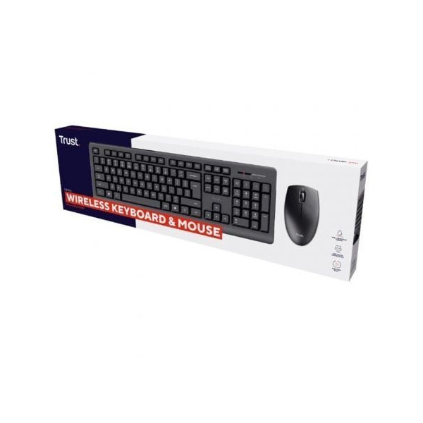 Teclado y Ratón inalámbricos Trust Primo Wireless Deskset negro M 2
