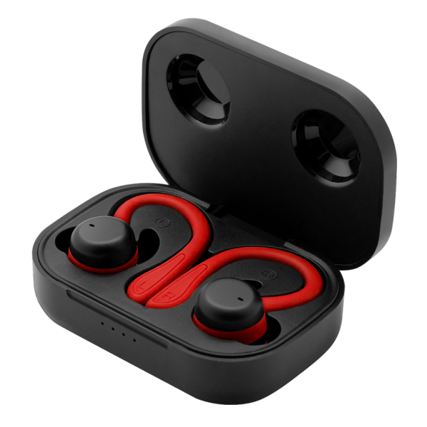 Auriculares deportivos Phoenix Spartan rojo D