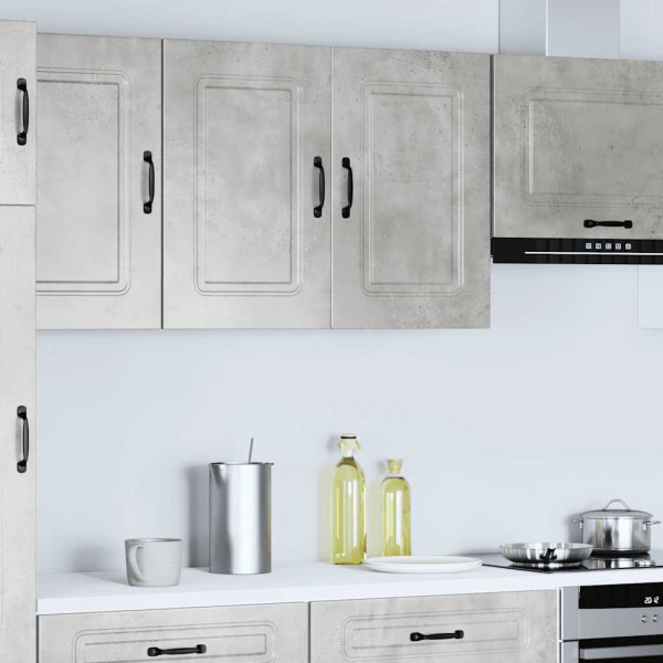Armario de pared cocina Kalmar madera ingeniería gris hormigón M 2