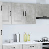 Armario de pared cocina Kalmar madera ingeniería gris hormigón 2