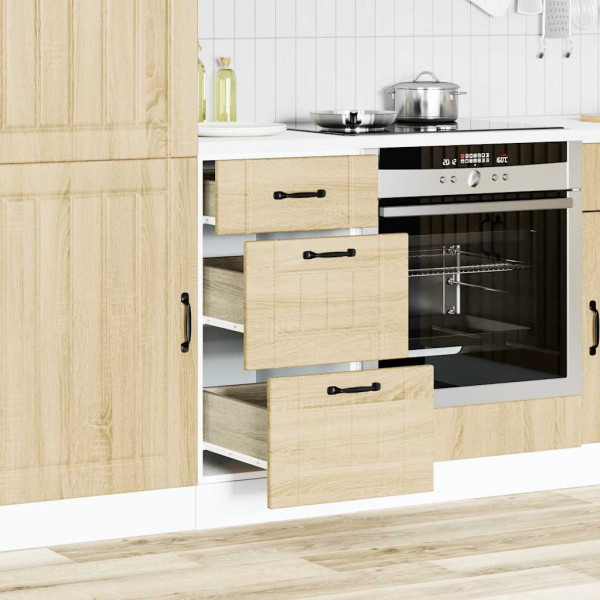 Mueble bajo de cocina Lucca roble sonoma M 3