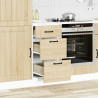 Mueble bajo de cocina Lucca roble sonoma 3