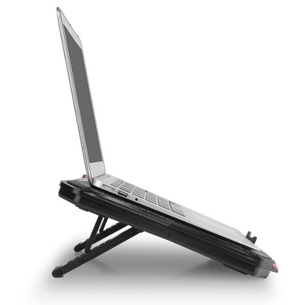 Soporte refrigerante nox pro stand para portátiles hasta 17.3'/ iluminación led M 4