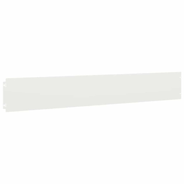 Orlas de relva 10 pcs branco 15x103 cm aço laminado a frio M 4