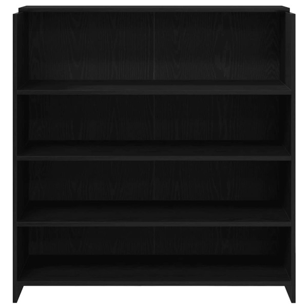 Balcão de recepção 100x50x103.5 cm madeira carvalho preto M 5