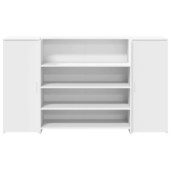 Balcão de recepção 180x50x103.5 cm derivados de madeira branco M 5