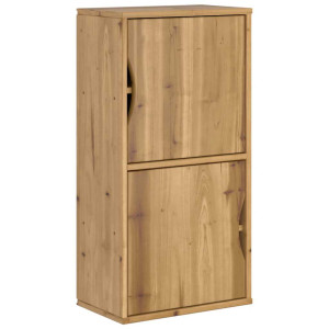 Mueble auxiliar ODDA 40x24x79 cm madera maciza de pino H