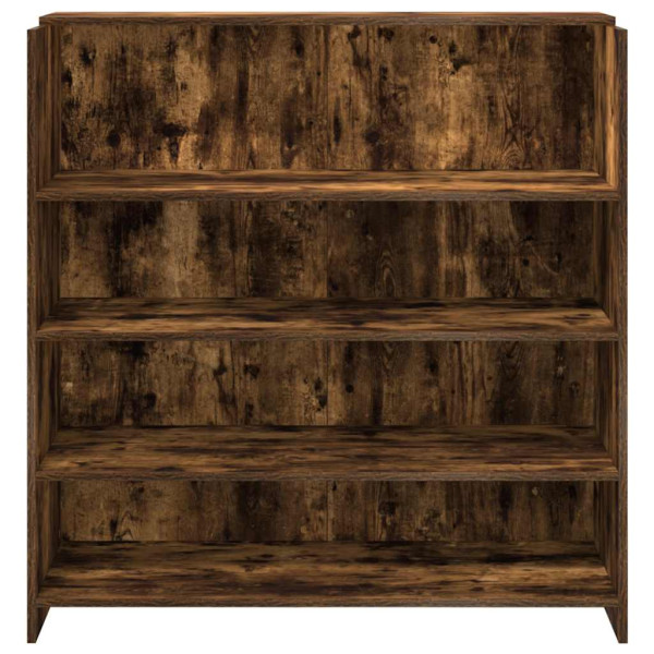 Mostrador de recepción roble ahumado 100x50x103.5 cm M 5