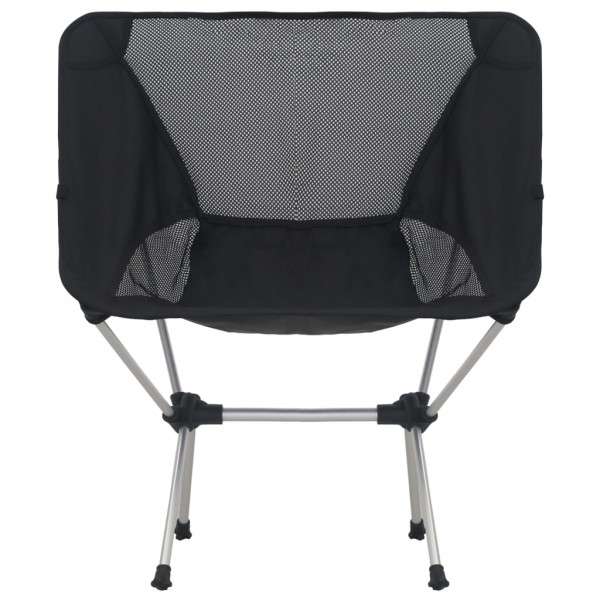 Cadeiras campismo dobráveis c/ saco 2 pcs 54x50x65 cm alumínio M 4