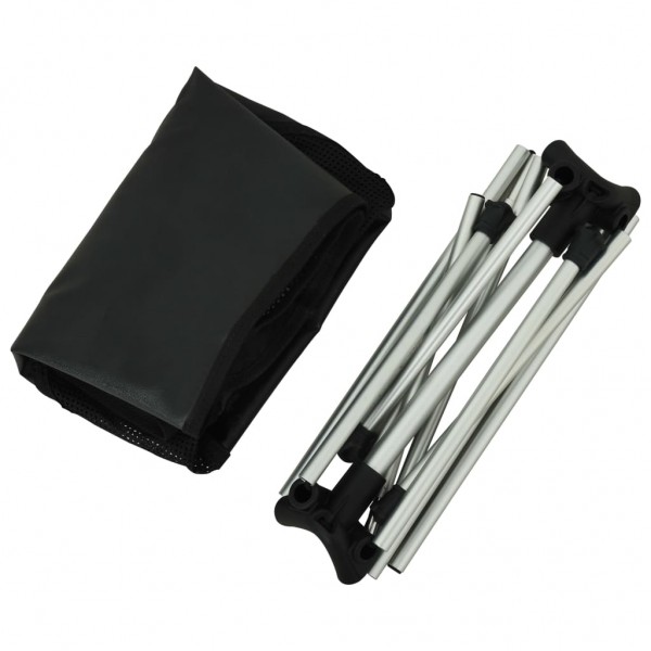 Sillas camping plegables 2 uds con bolsa aluminio 54x50x65 cm M 5
