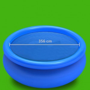 Cobertura para piscina 356 cm PE azul H