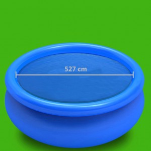 Cobertura para piscina 527 cm PE azul H