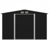Abrigo de jardim 257x205x178 cm aço antracite 3