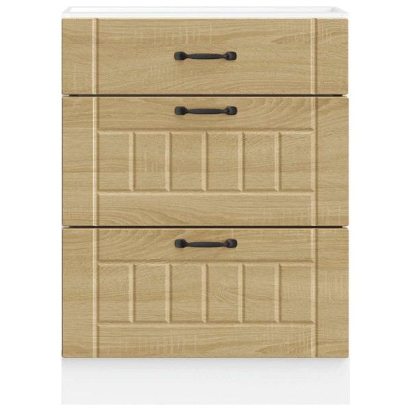 Mueble bajo de cocina Lucca roble sonoma M 4