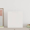 Bolsas de papel kraft con asas 250 uds blanca 45x17x48 cm 2