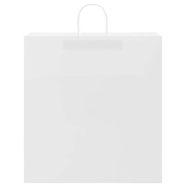 Sacos de papel 250 unid com alças branco 45x17x48 cm M 5