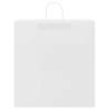 Sacos de papel 250 unid com alças branco 45x17x48 cm 5