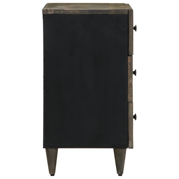 Mesa de cabeceira cinzento claro 50x33x60 cm M 4