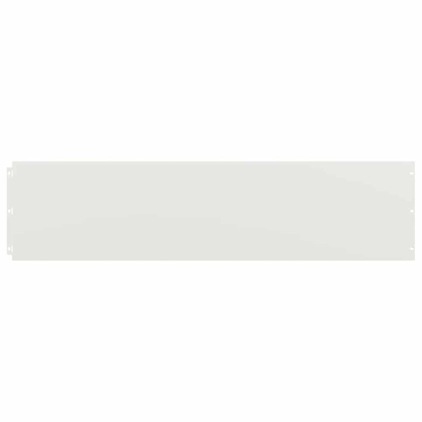 Bordes para césped 10 uds acero laminado frío blanco 25x103 cm M 3